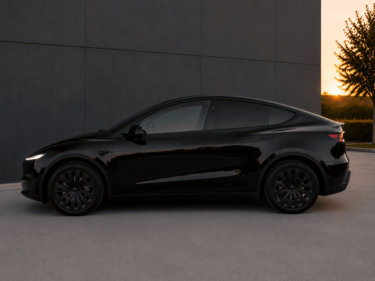 Tesla Model Y de Costanova Transfer, vehículo eléctrico para traslados al aeropuerto
