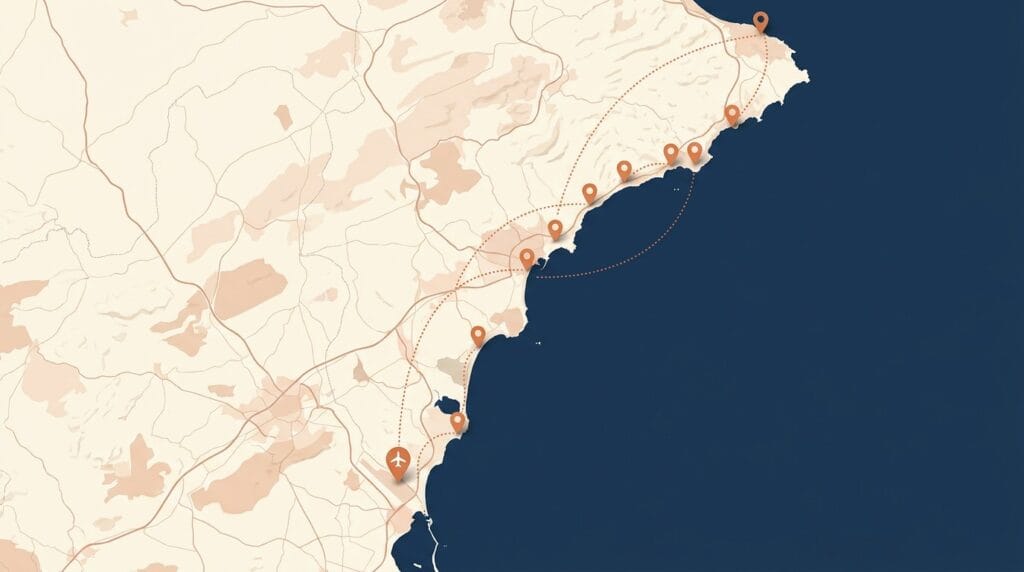 Popular Routes Costanova